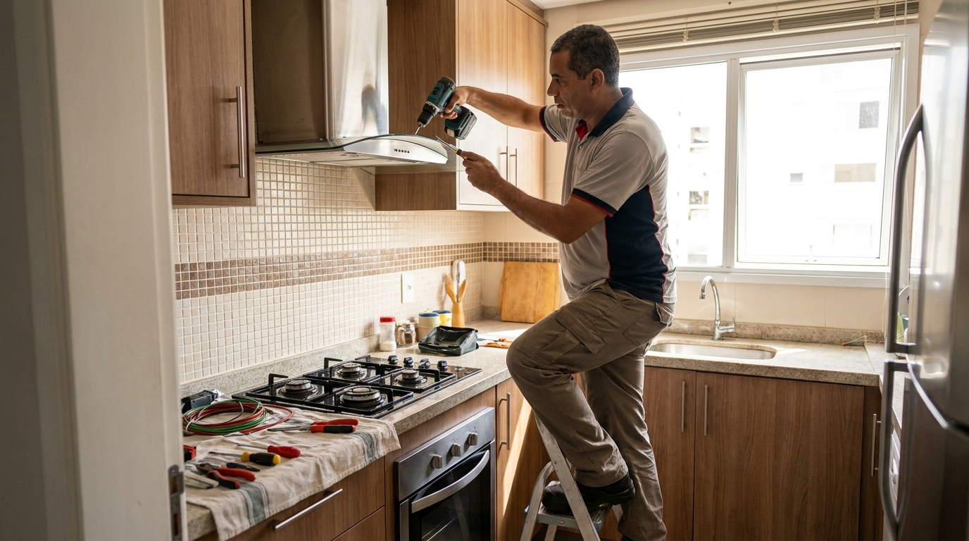 Instalação de Exaustor em Campina Grande‑PB