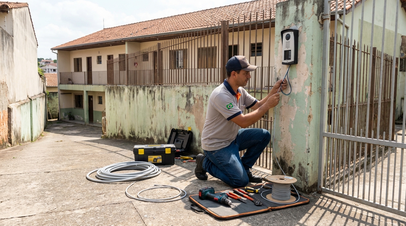 Instalação de Porteiro Eletrônico em Campina Grande‑PB
