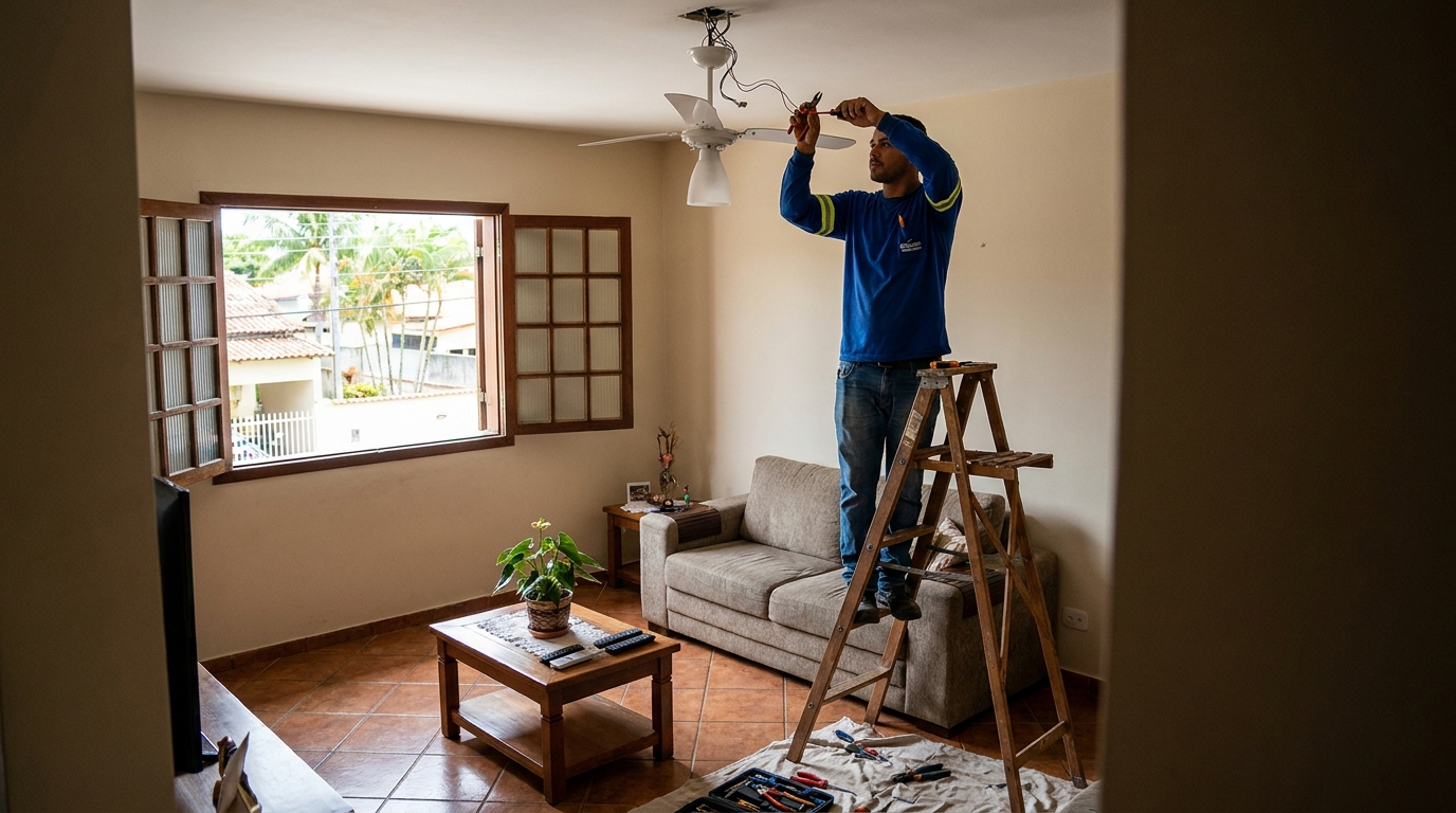 Reforço de Suporte no Teto em Campina Grande‑PB